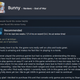 Steam review for God of War on PC reading "the game runs really well and looks great."